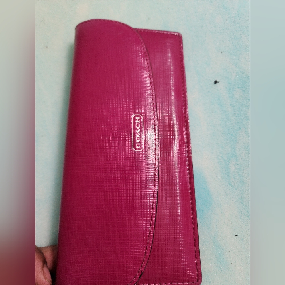 Coach wallet checkbook